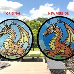 Stained Glass Dragon (REMIX) (AMS - RYB)