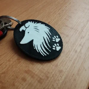 Sheltie - simple keychain