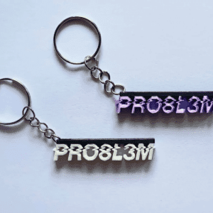 PRO8L3M Keychain
