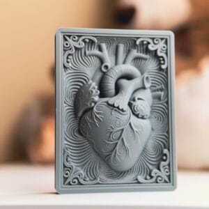 Heart - Unified Bas Relief Art