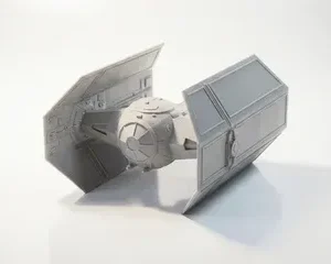 TIE Advanced X1 Starfighter Star Wars 3D Printable